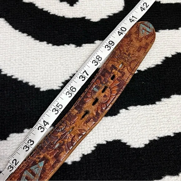 Chambers Phoenix Arizona Vintage Hand Painted Tooled Western  display picture 1
